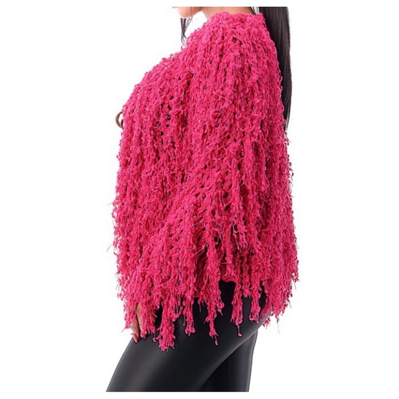 #37 BOHO ENVY ME FRINGE CARDIGAN - Picture 2 of 3